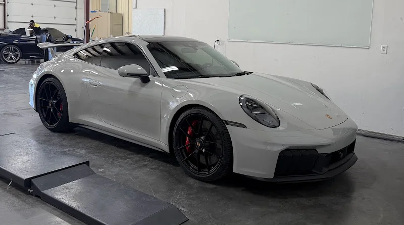 Porsche photographed by Tad McClurg